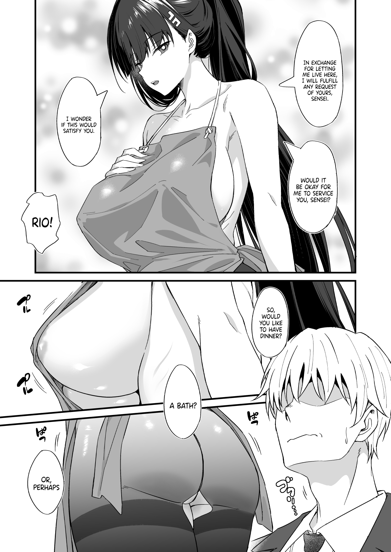 Hentai Manga Comic-Tsukatsuki Rio's Service Life-Read-5